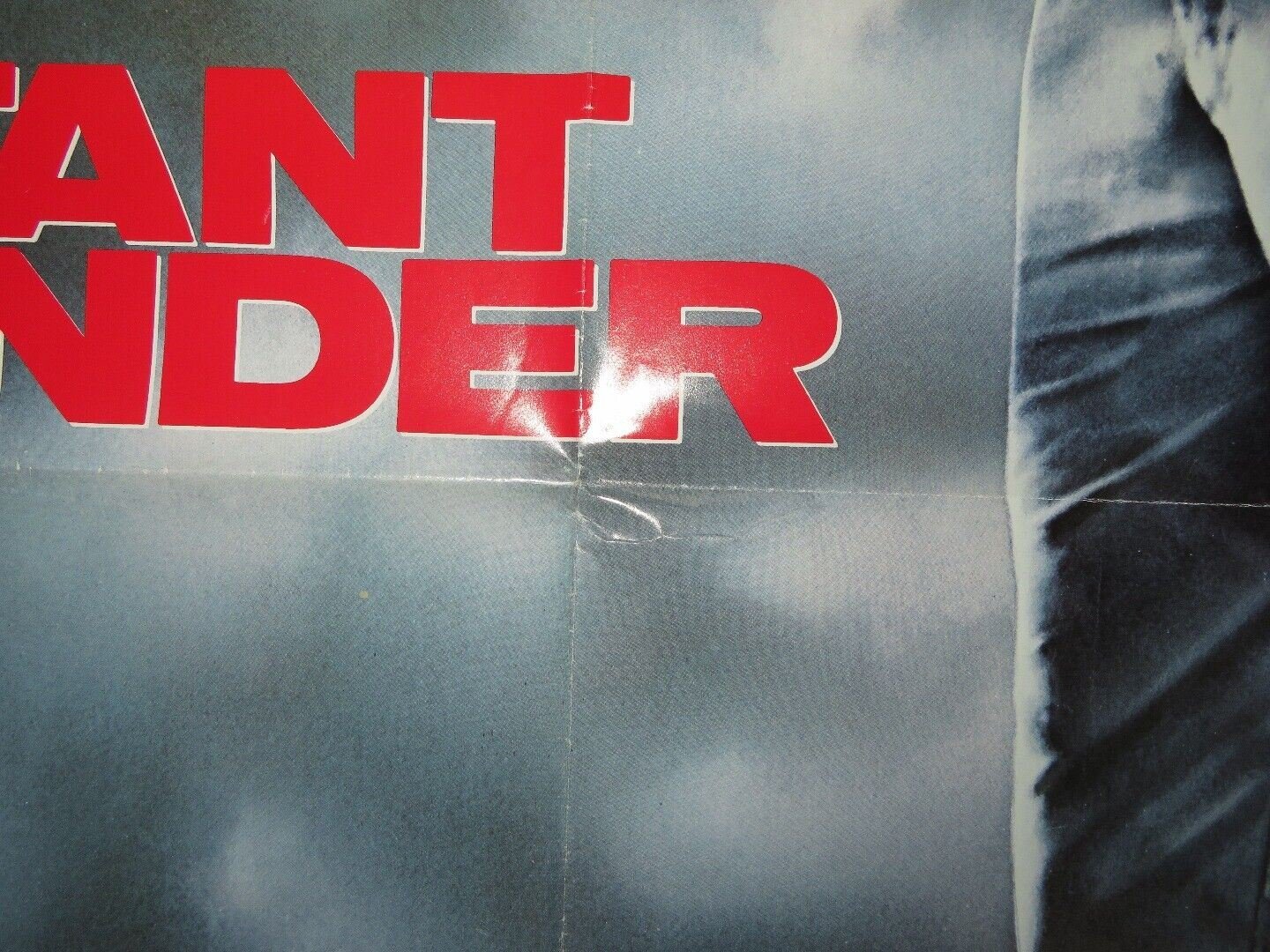 DISTANT THUNDER US ONE SHEET POSTER JOHN LITHGOW RALPH MACCHIO 1988 Movie posters