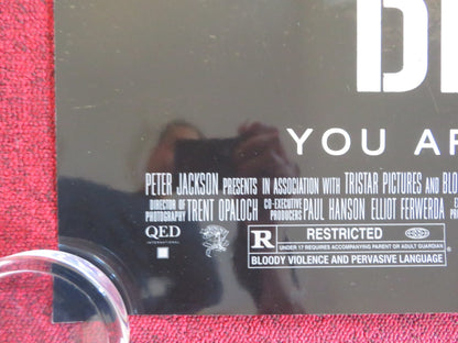 DISTRICT 9 US ONE SHEET ROLLED POSTER SHARLTO COPLEY JASON COPE 2009 Rendezvous Cinema Movie posters