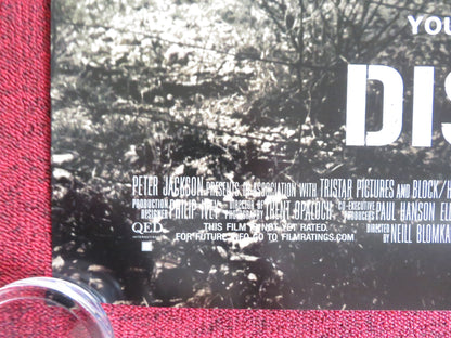 DISTRICT 9 US ONE SHEET ROLLED POSTER SHARLTO COPLEY JASON COPE 2009 Rendezvous Cinema Movie posters