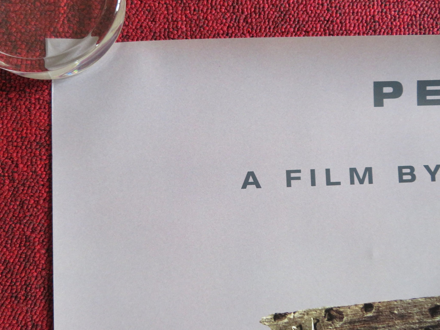 DISTRICT 9 US ONE SHEET ROLLED POSTER SHARLTO COPLEY JASON COPE 2009 Rendezvous Cinema Movie posters