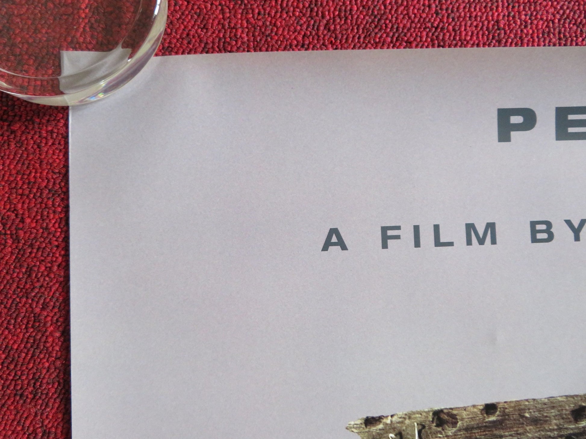 DISTRICT 9 US ONE SHEET ROLLED POSTER SHARLTO COPLEY JASON COPE 2009 Rendezvous Cinema Movie posters