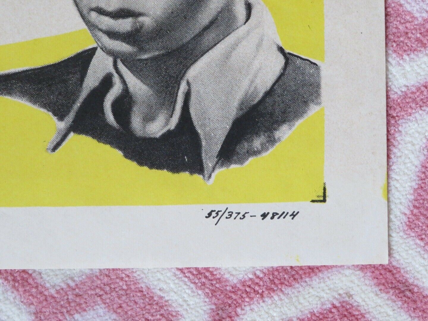 DIVIDED HEART FOLDED US ONE SHEET POSTER CORNELL BORCHERS YVONNE MITCHELL 1955 Movie posters