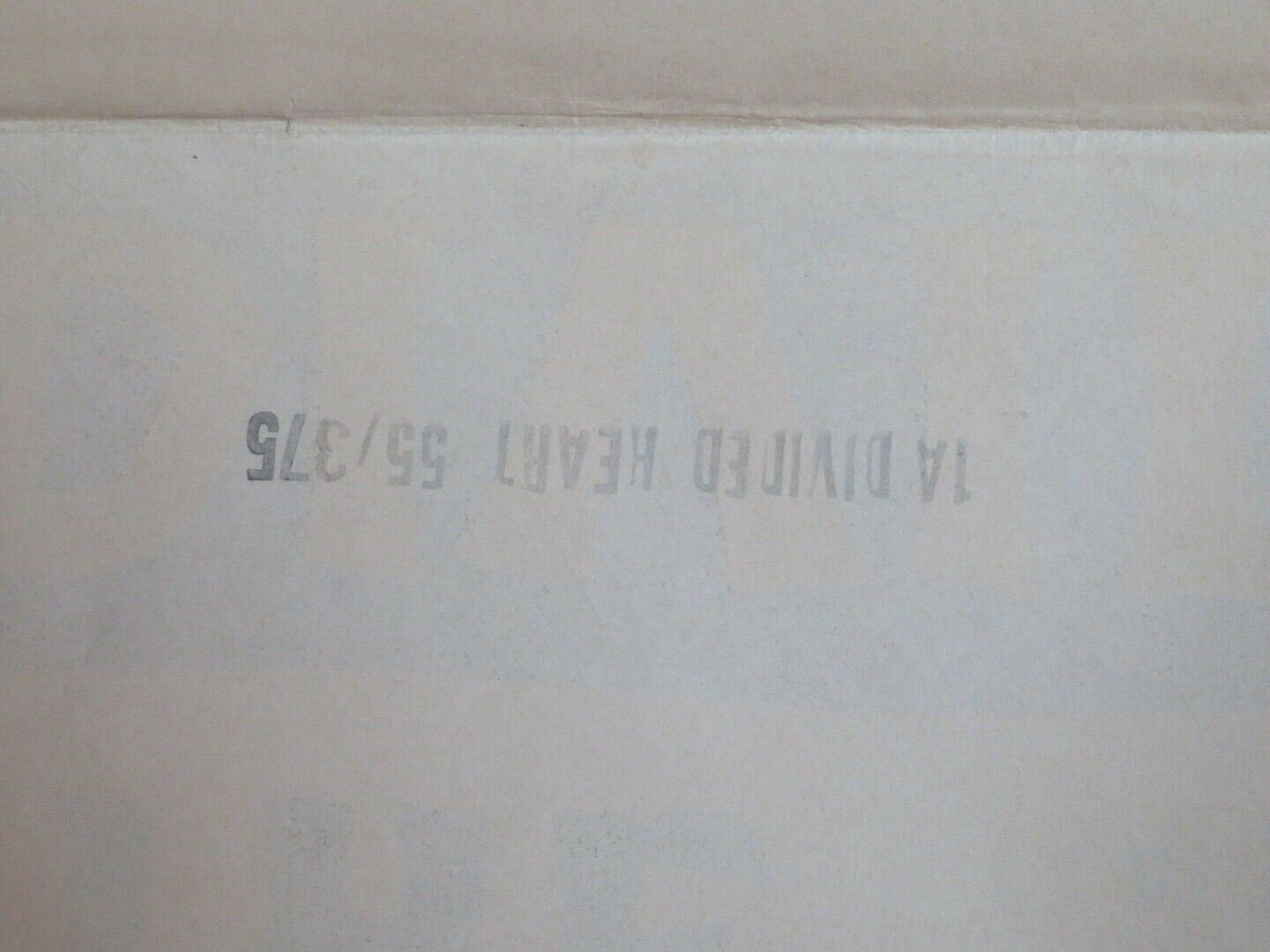 DIVIDED HEART FOLDED US ONE SHEET POSTER CORNELL BORCHERS YVONNE MITCHELL 1955 Movie posters