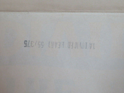 DIVIDED HEART FOLDED US ONE SHEET POSTER CORNELL BORCHERS YVONNE MITCHELL 1955 Movie posters