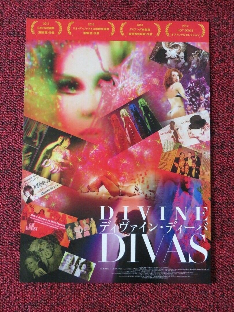 DIVINE DIVAS JAPANESE CHIRASHI (B5) POSTER ROGERIA JANE DI CASTRO 2016 Movie posters