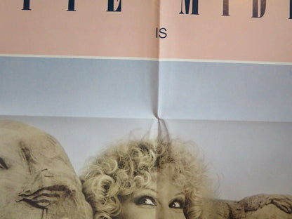 DIVINE MADNESS STYLE A FOLDED US ONE SHEET POSTER BETTE MIDLER JERRY BLATT 1980 Movie posters