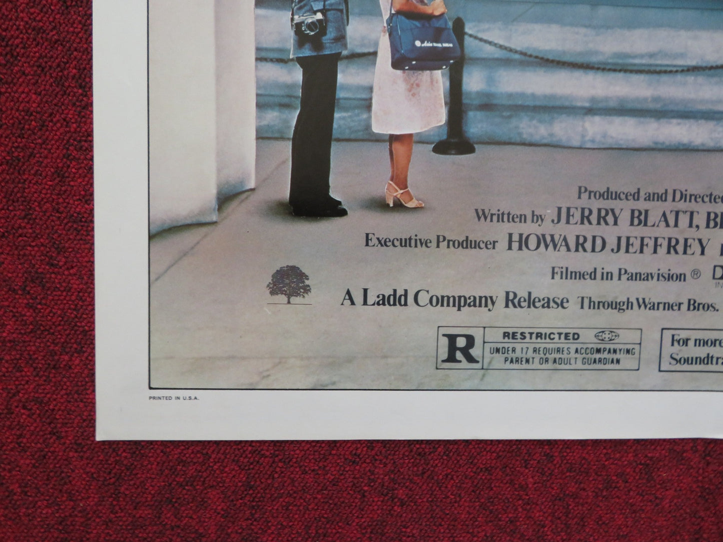 DIVINE MADNESS STYLE B FOLDED US ONE SHEET POSTER BETTE MIDLER 1980 Rendezvous Cinema Movie posters