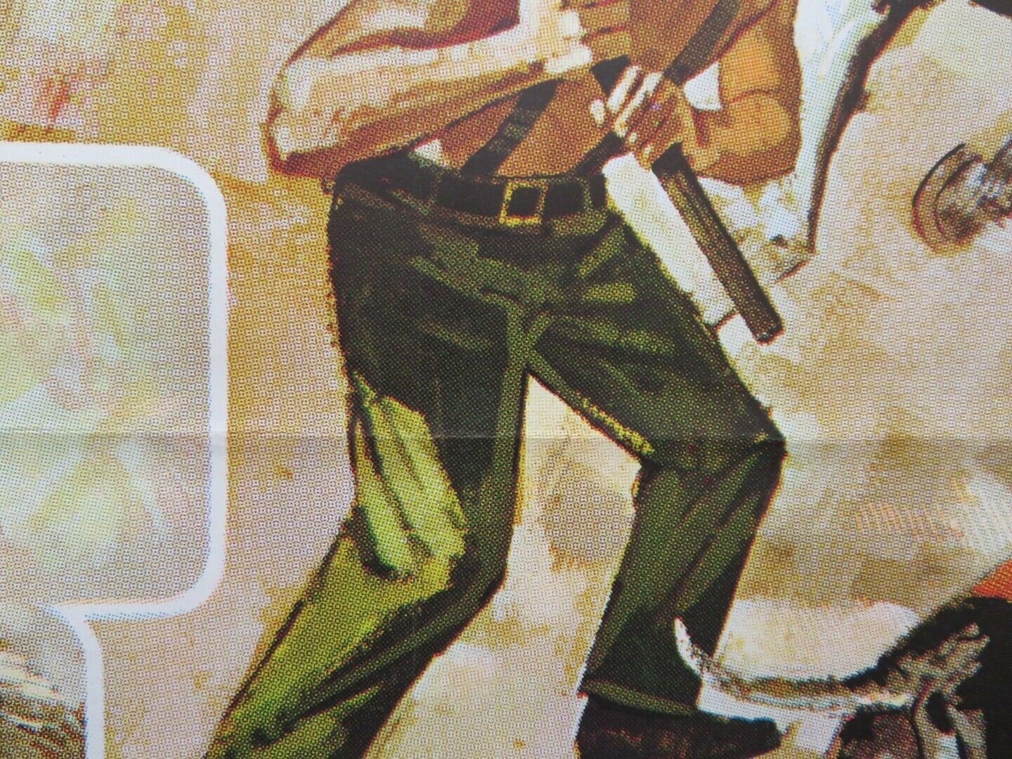 DIVLJI SAM / SAVAGE SAM YUGOSLAVIAN (19.5"x 27.5") POSTER BRIAN KEITH 1963 Movie posters