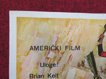 DIVLJI SAM / SAVAGE SAM YUGOSLAVIAN (19.5"x 27.5") POSTER BRIAN KEITH 1963 Movie posters