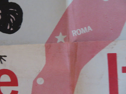 DIVORCE ITALIAN STYLE FOLDED US ONE SHEET POSTER MARCELLO MASTROIANNI 1961 Rendezvous Cinema Movie posters