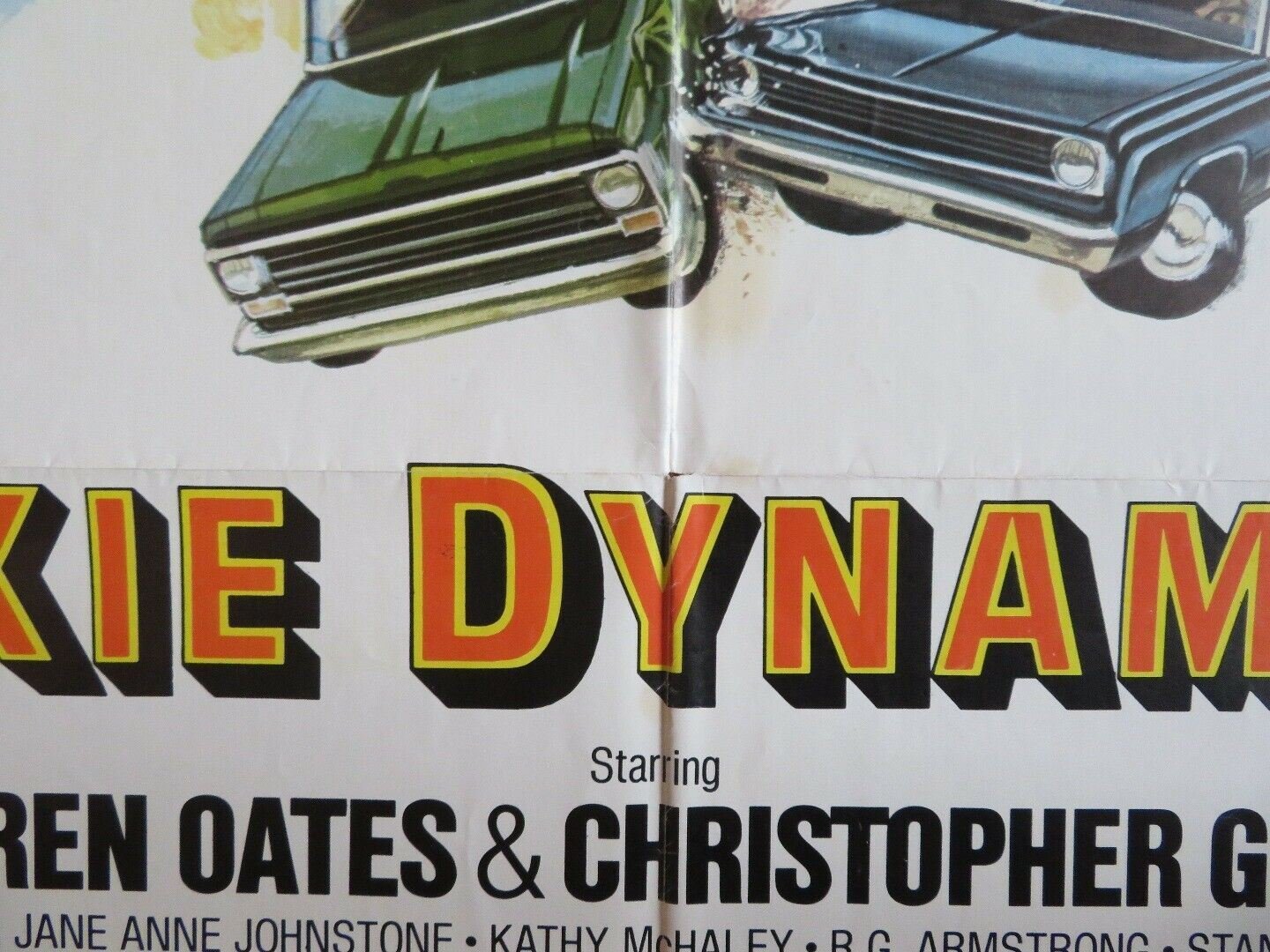 DIXIE DYNAMITE US ONE SHEET POSTER WARREN OATES CHRISTOPHER GEORGE 1976 - Rendezvous Cinema