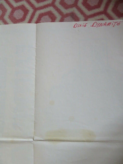 DIXIE DYNAMITE US ONE SHEET POSTER WARREN OATES CHRISTOPHER GEORGE 1976 - Rendezvous Cinema