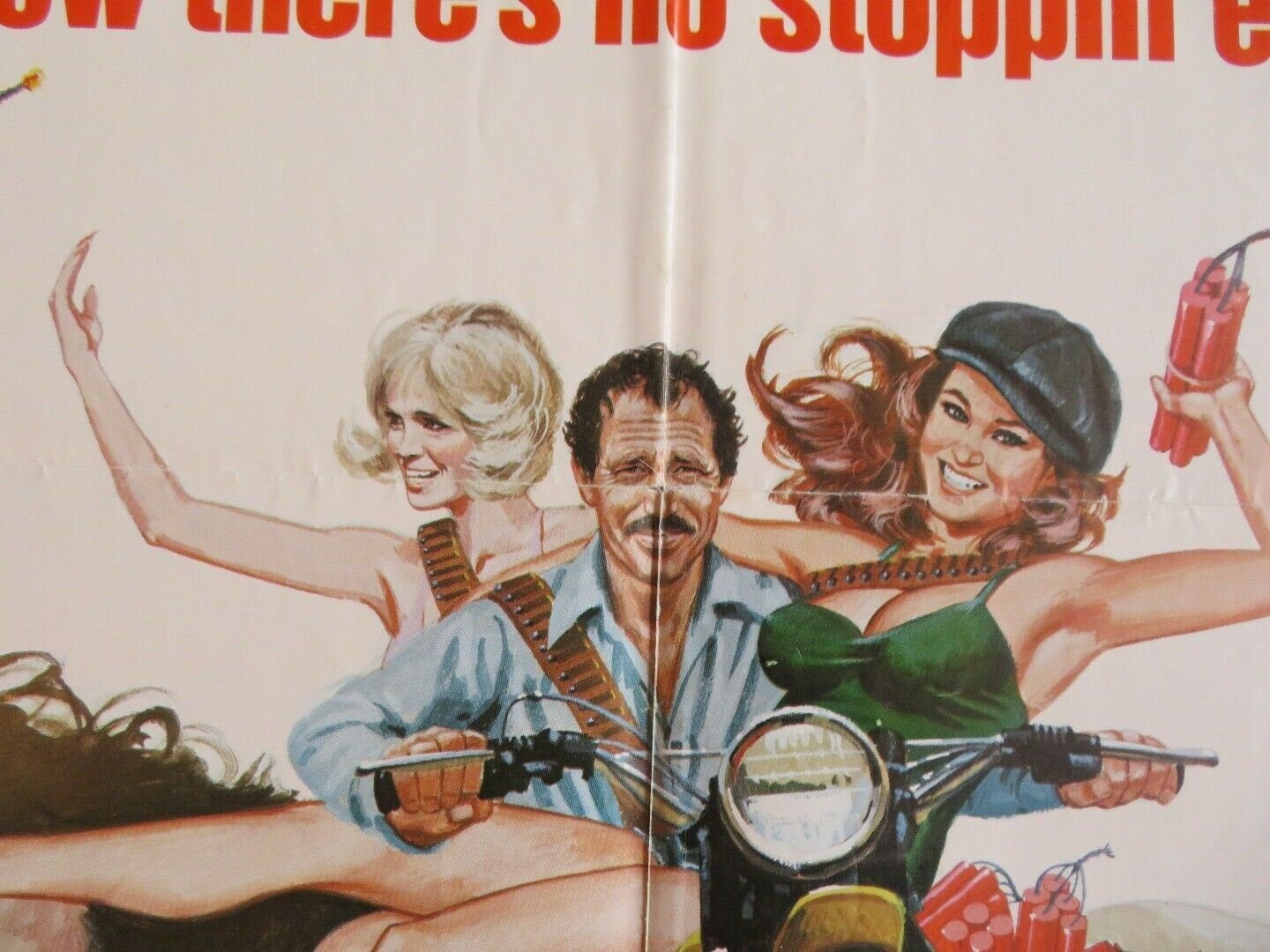 DIXIE DYNAMITE US ONE SHEET POSTER WARREN OATES CHRISTOPHER GEORGE 1976 - Rendezvous Cinema