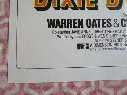 DIXIE DYNAMITE US ONE SHEET POSTER WARREN OATES CHRISTOPHER GEORGE 1976 - Rendezvous Cinema