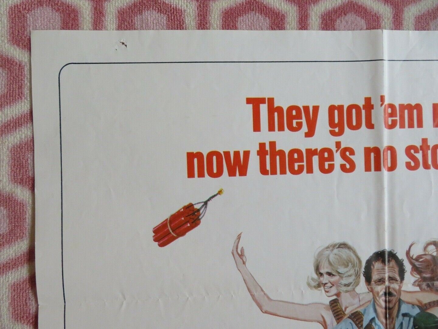 DIXIE DYNAMITE US ONE SHEET POSTER WARREN OATES CHRISTOPHER GEORGE 1976 - Rendezvous Cinema