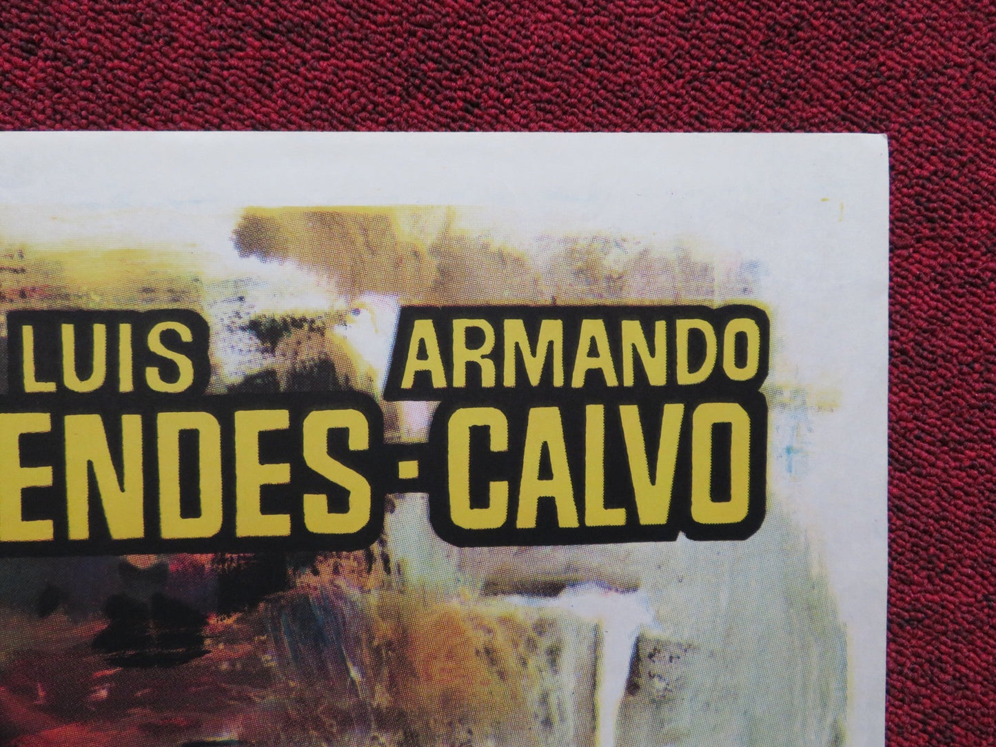 DJANGO DOES NOT FORGIVE SPANISH POSTER HUGO BLANCO JOHN CLARK 1971 Rendezvous Cinema Movie posters