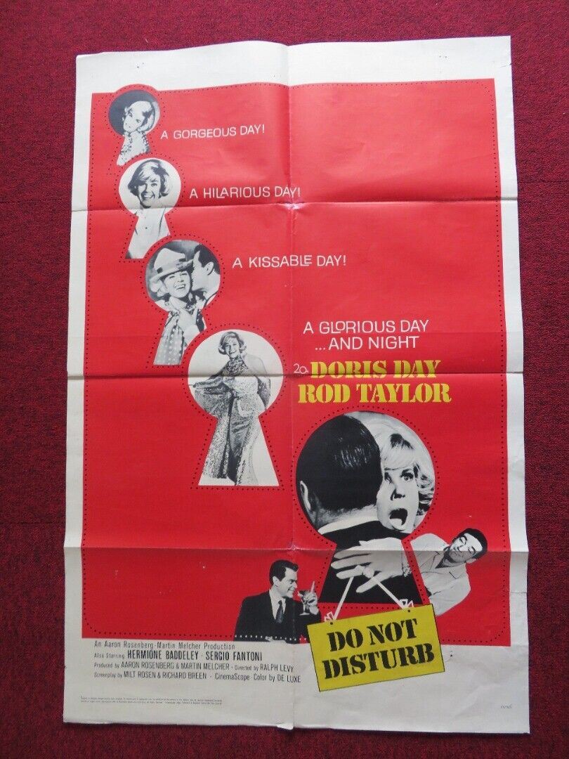DO NOT DISTURB US ONE SHEET POSTER DORIS DAY ROD TAYLOR 1965 Movie posters