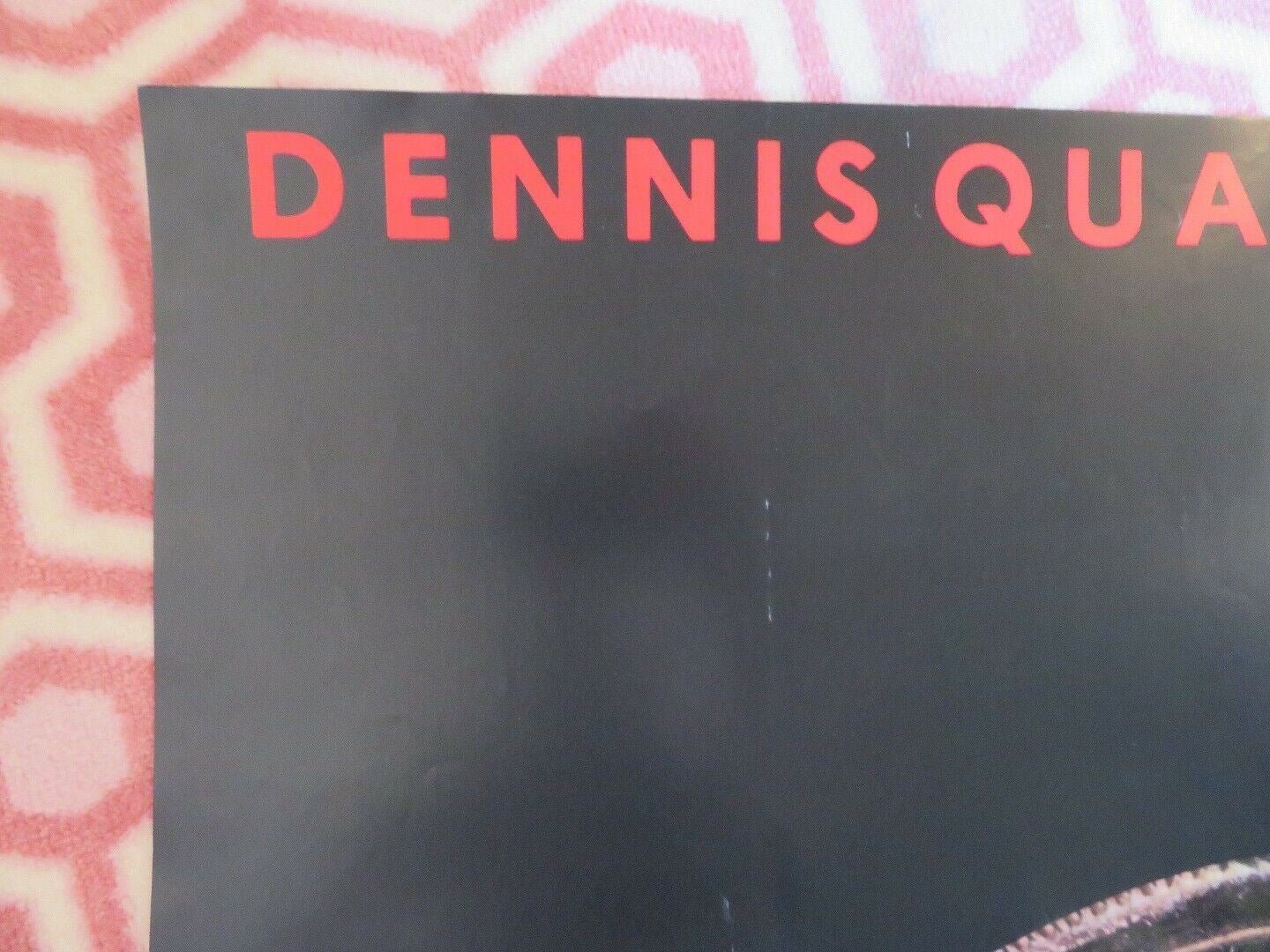 D.O.A FOLDED US ONE SHEET POSTER DENNIS QUAID MEG RYAN 1988 Movie posters