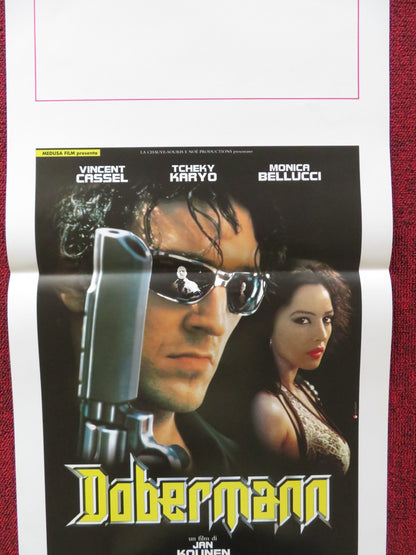 DOBERMANN ITALIAN LOCANDINA POSTER VINCENT CASSEL TCHEKY KARYO 1997 Rendezvous Cinema Movie posters