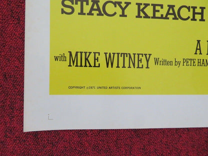 DOC FOLDED US ONE SHEET POSTER FAYE DUNAWAY STACY KEACH 1971 Movie posters