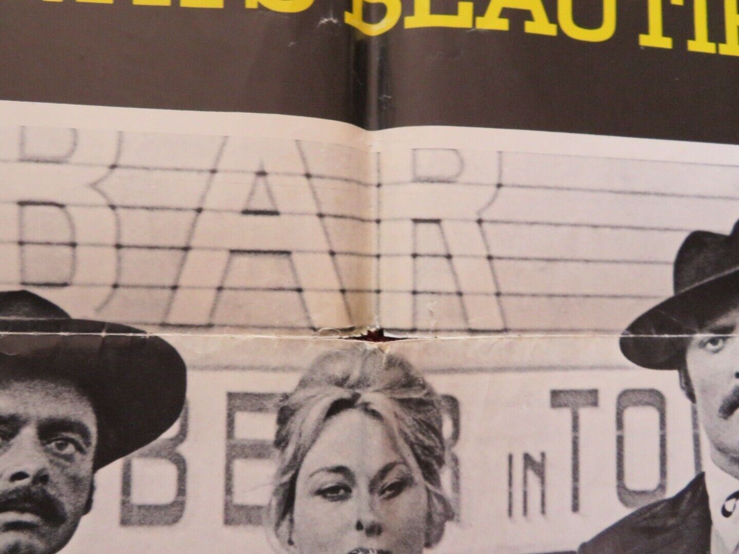 DOC FOLDED US ONE SHEET POSTER FAYE DUNAWAY STACY KEACH 1971 Movie posters