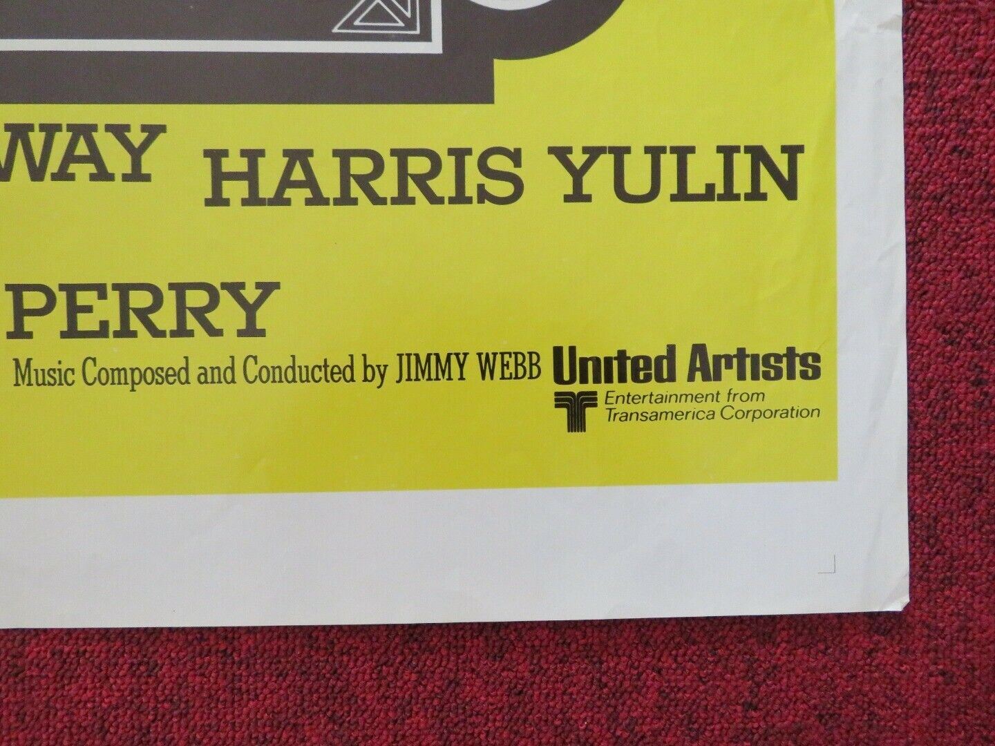 DOC FOLDED US ONE SHEET POSTER FAYE DUNAWAY STACY KEACH 1971 Movie posters