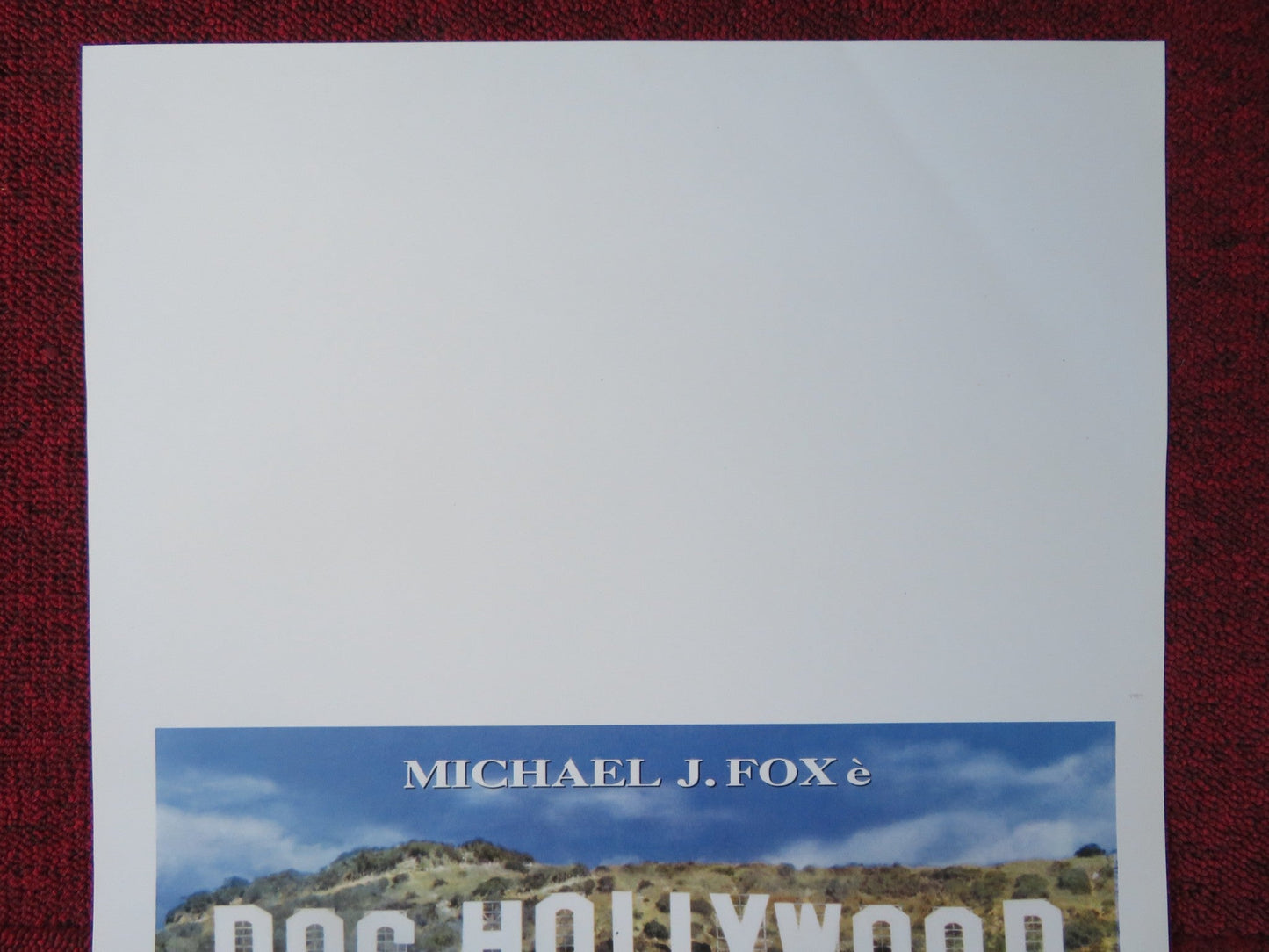DOC HOLLYWOOD ITALIAN LOCANDINA POSTER MICHAEL J. FOX JULIE WARNER 1991 Rendezvous Cinema Movie posters