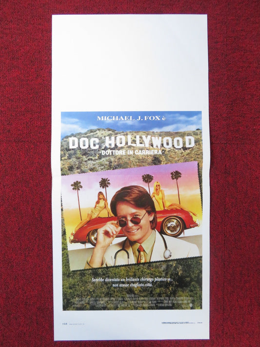 DOC HOLLYWOOD ITALIAN LOCANDINA POSTER MICHAEL J. FOX JULIE WARNER 1991 Rendezvous Cinema Movie posters