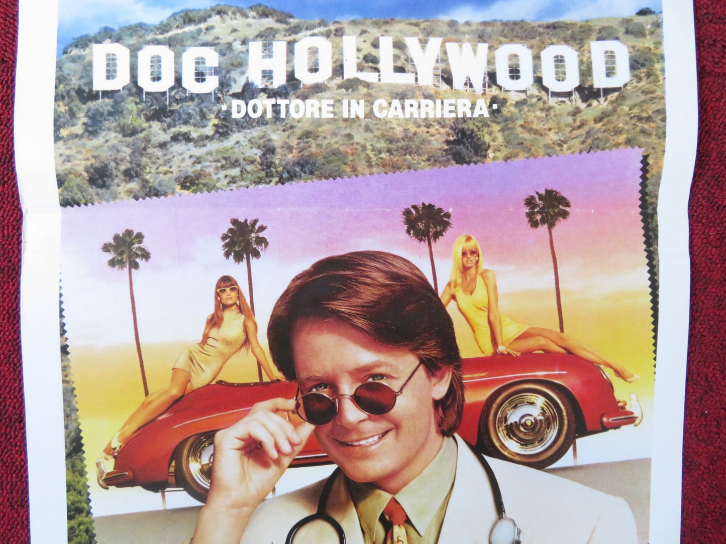 DOC HOLLYWOOD ITALIAN LOCANDINA POSTER MICHAEL J. FOX JULIE WARNER 1991 Rendezvous Cinema Movie posters