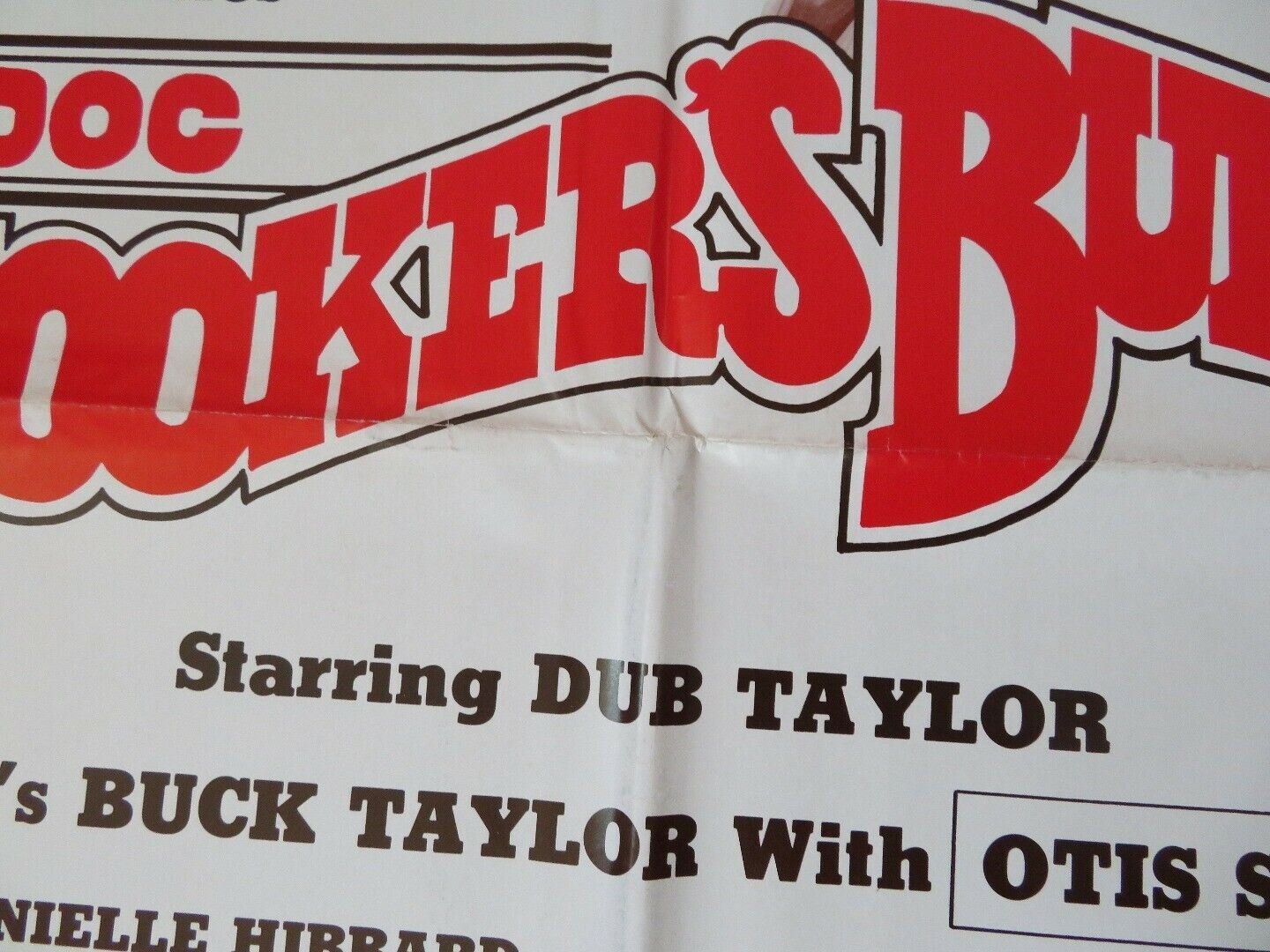 DOC HOOKERS BUNCH 1976 US ONE SHEET POSTER RARE DUB TAYLOR BUCK BELCHER - Rendezvous Cinema