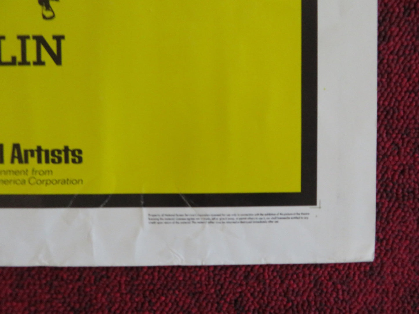 DOC - STYLE A US HALF SHEET (22"x 28") POSTER STACY KEACH FAYE DUNAWAY 1971 Rendezvous Cinema Movie posters