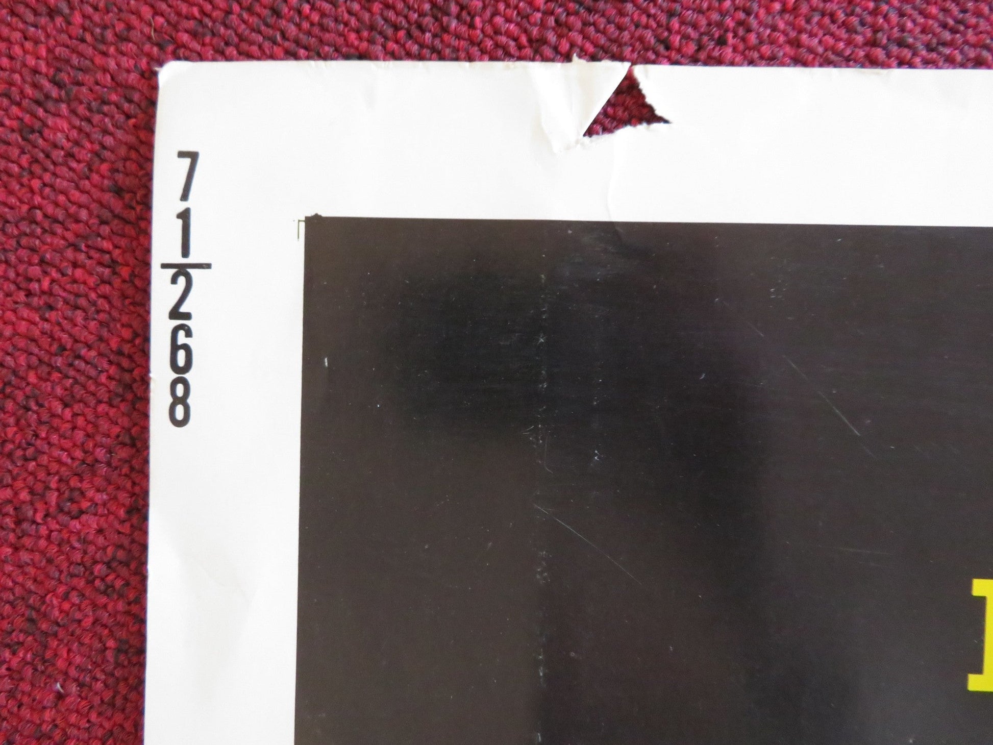 DOC - STYLE A US HALF SHEET (22"x 28") POSTER STACY KEACH FAYE DUNAWAY 1971 Rendezvous Cinema Movie posters