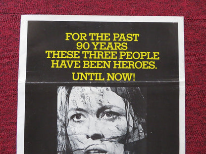 DOC STYLE A US INSERT (14"x 36") POSTER STACY KEACH FAYE DUNAWAY 1971 Rendezvous Cinema Movie posters