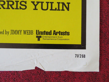 DOC STYLE B FOLDED US ONE SHEET POSTER HARRIS YULIN STACY KEACH 1971 Movie posters