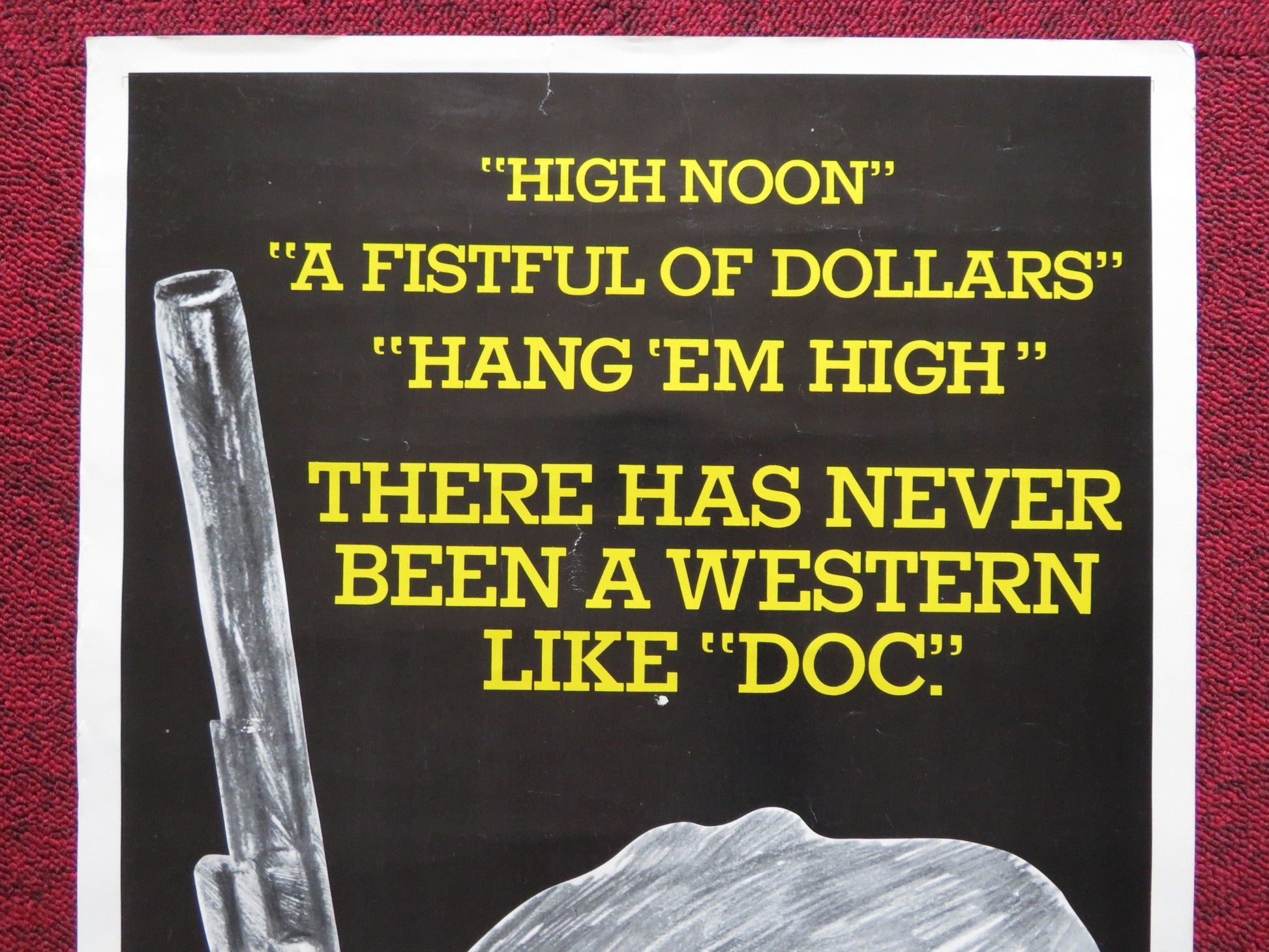 DOC - STYLE B US INSERT (14"x 36") POSTER STACY KEACH FAYE DUNAWAY 1971 Rendezvous Cinema Movie posters