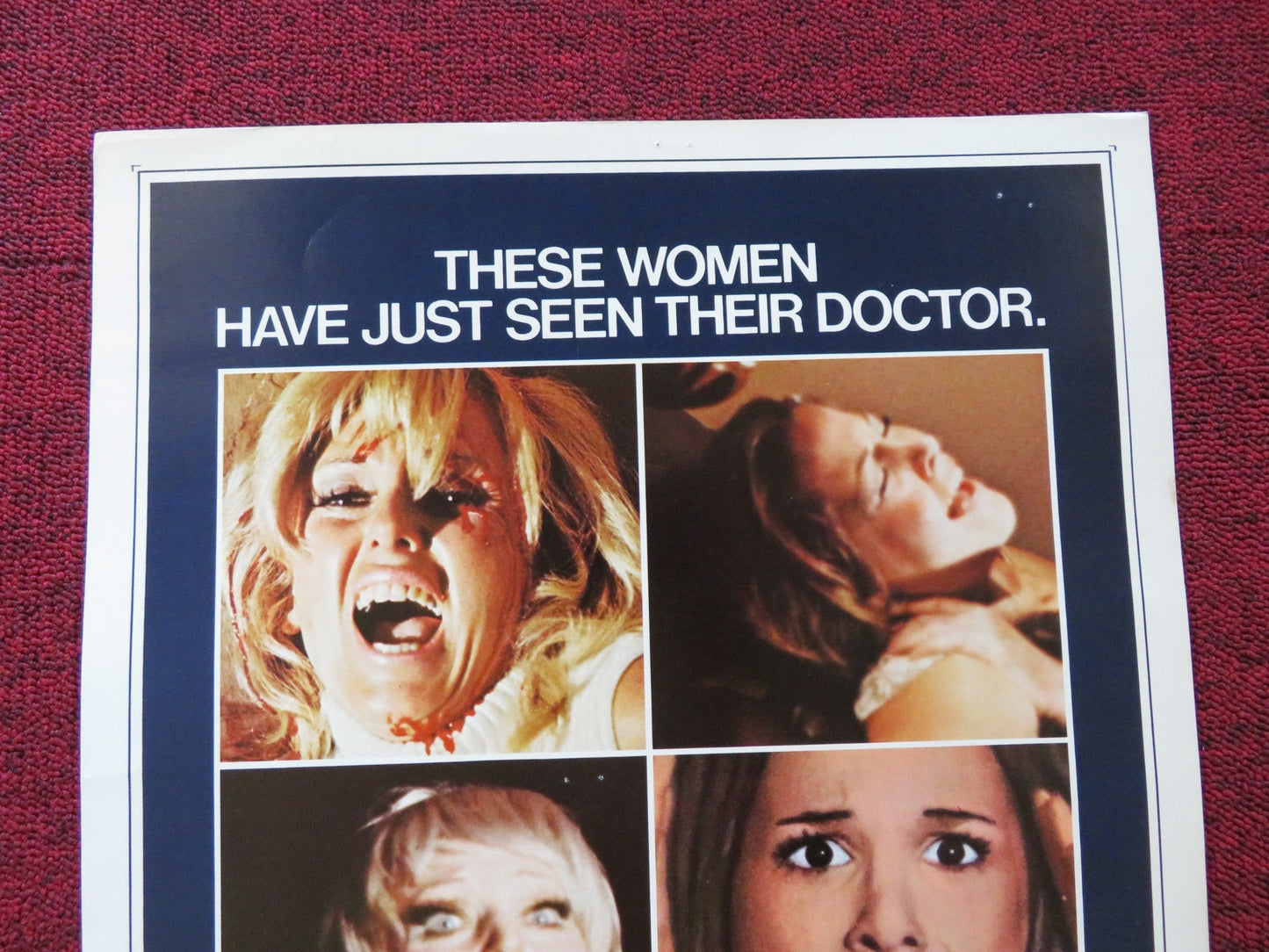 DOCTOR DEATH US INSERT (14"x 36") POSTER JOHN CONSIDINE BARRY COE 1973 Rendezvous Cinema Movie posters