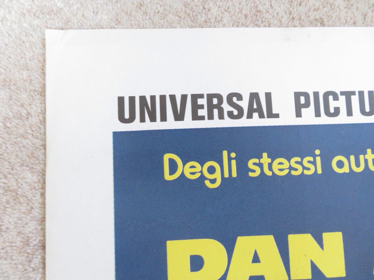 DOCTOR DETROIT ITALIAN 2 FOGLIO POSTER DAN AYKROYD HOWARD HESSEMAN 1983 Rendezvous Cinema Movie posters