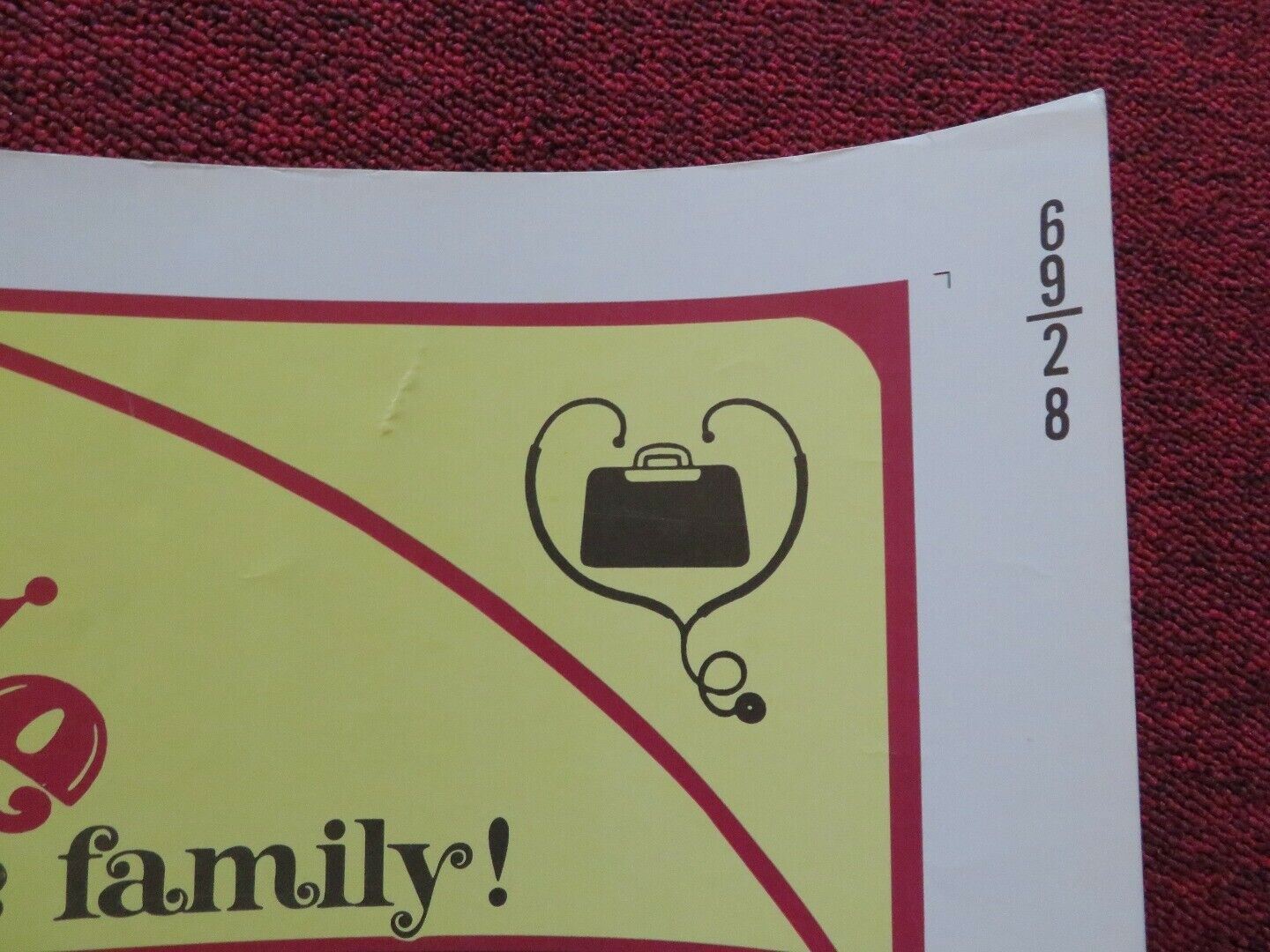 DOCTOR DOLITTLE US HALF SHEET (22"x 28") POSTER REX HARRISON 1969 Movie posters