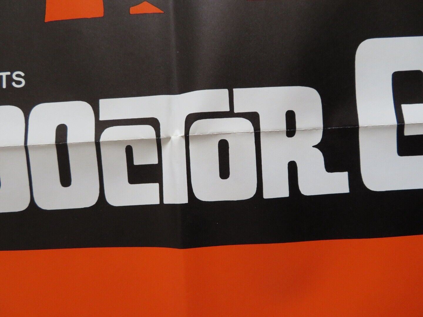 DOCTOR GLAS FOLDED US ONE SHEET POSTER PER OSCARSSON LONE HERTZ 1968 Movie posters