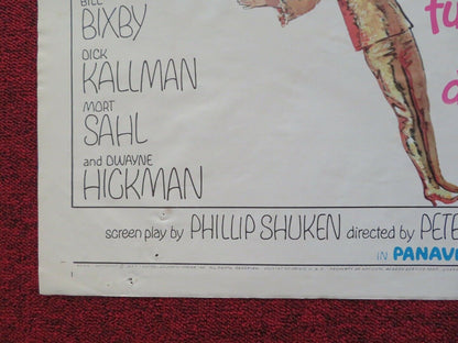 DOCTOR YOU'VE GOT TO BE KIDDING FOLDED US ONE SHEET POSTER SANDRA DEE 1967 Movie posters