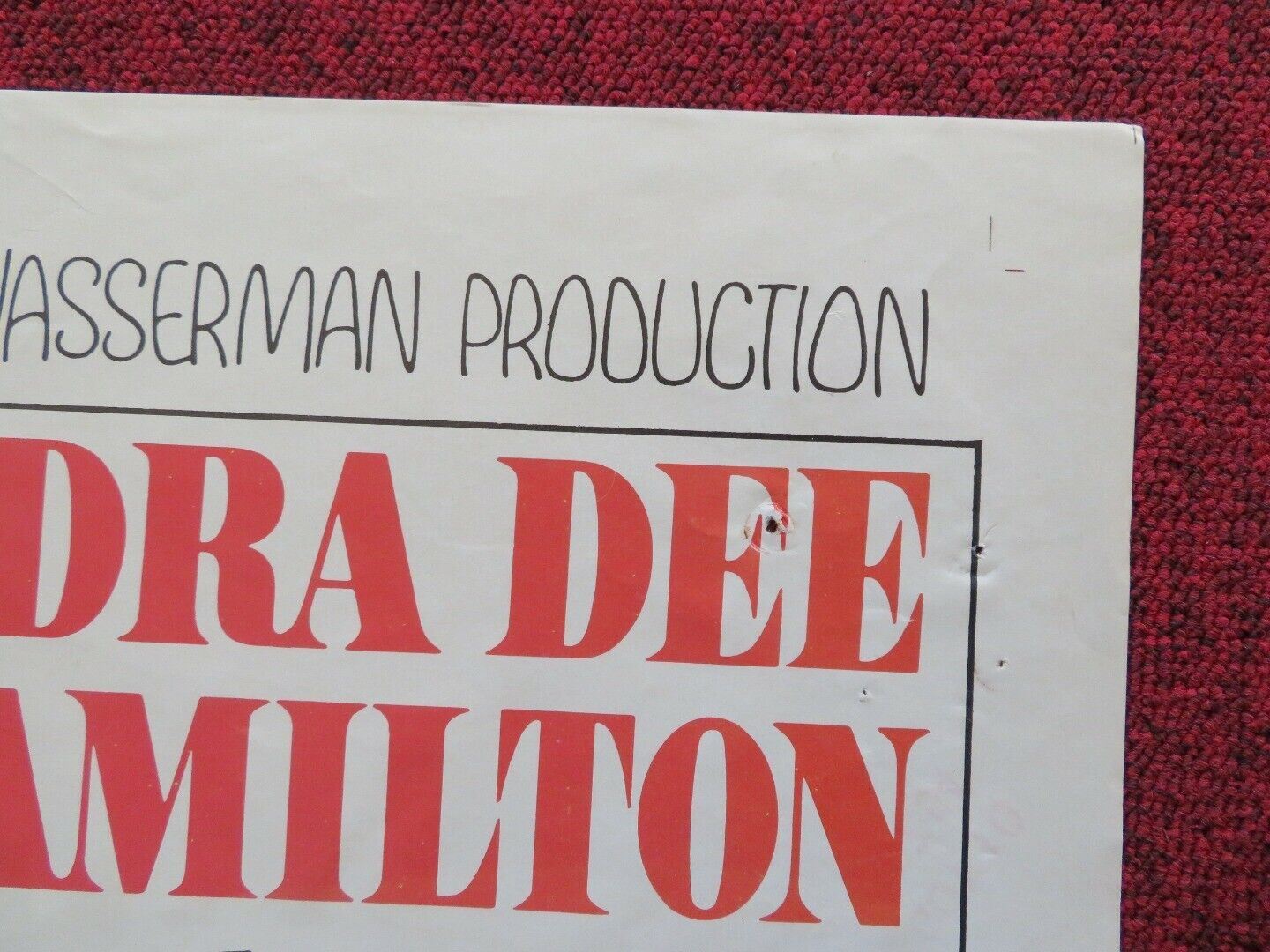 DOCTOR YOU'VE GOT TO BE KIDDING FOLDED US ONE SHEET POSTER SANDRA DEE 1967 Movie posters