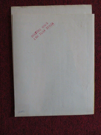 DOCTORS WIVES FOLDED US ONE SHEET POSTER DYAN CANNON RICHARD CRENNA 1971 Movie posters