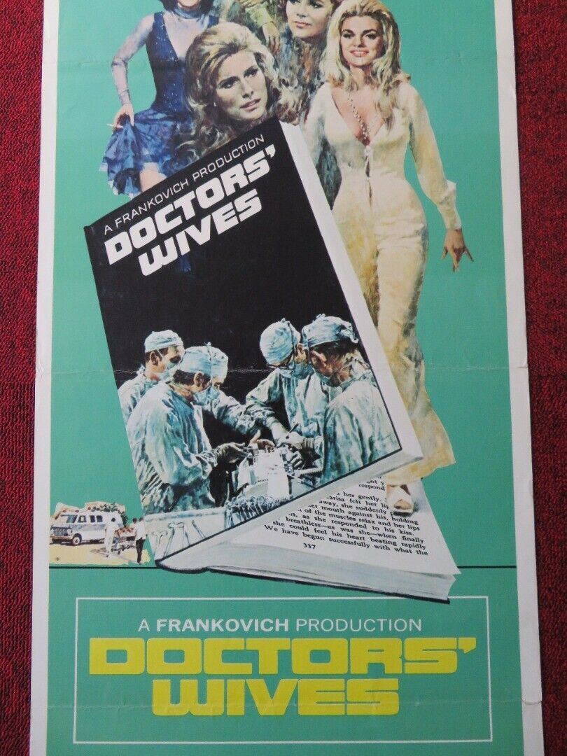 DOCTORS' WIVES US INSERT (14"x 36") POSTER DYAN CANNON GENE HACKMAN 197150 Movie posters