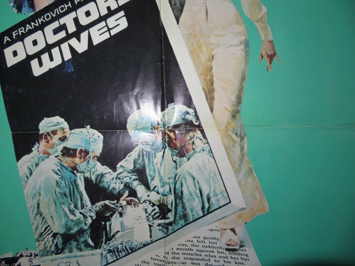 DOCTORS' WIVES US ONE SHEET POSTER DYAN CANNON GENE HACKMAN 1971 Movie posters