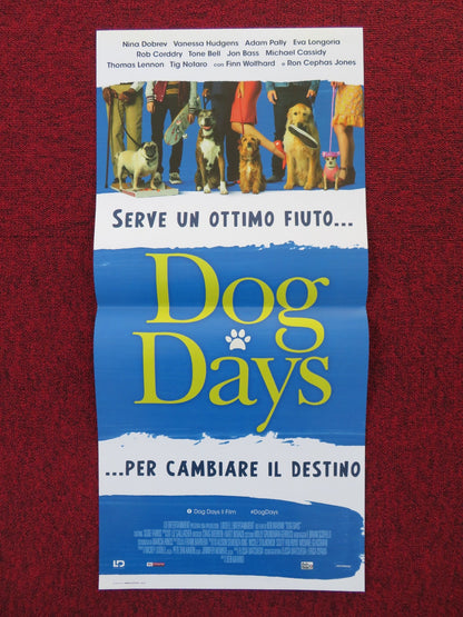 DOG DAYS ITALIAN LOCANDINA POSTER NINA DOBREV VANESSA HUDGENS 2018 Rendezvous Cinema Movie posters