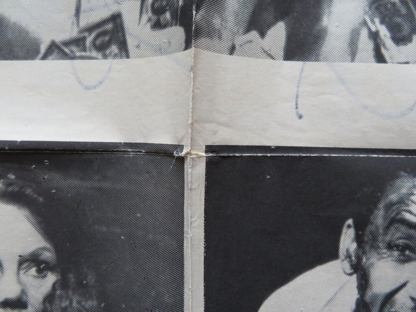 DOG EAT DOG! / WHEN STRANGERS MEET FOLDED US ONE SHEET POSTER J. MANSFIELD 1964 Movie posters