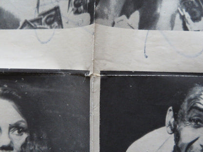 DOG EAT DOG! / WHEN STRANGERS MEET FOLDED US ONE SHEET POSTER J. MANSFIELD 1964 Movie posters