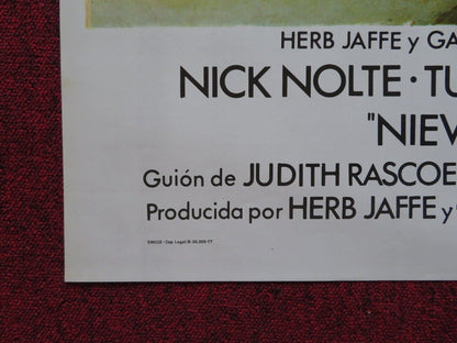 DOG SOLDIERS / WHO'LL STOP THE RAIN SPANISH ROLLED POSTER NICK NOLTE 1978 Movie posters