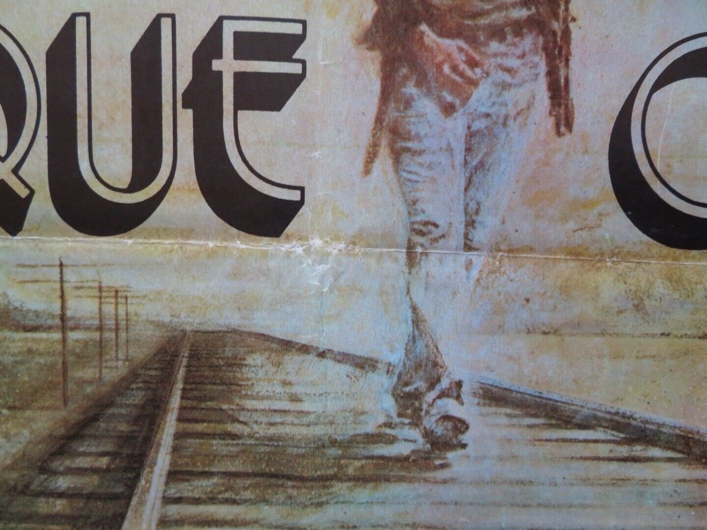 DOG SOLDIERS / WHO'LL STOP THE RAIN SPANISH ROLLED POSTER NICK NOLTE 1978 Movie posters