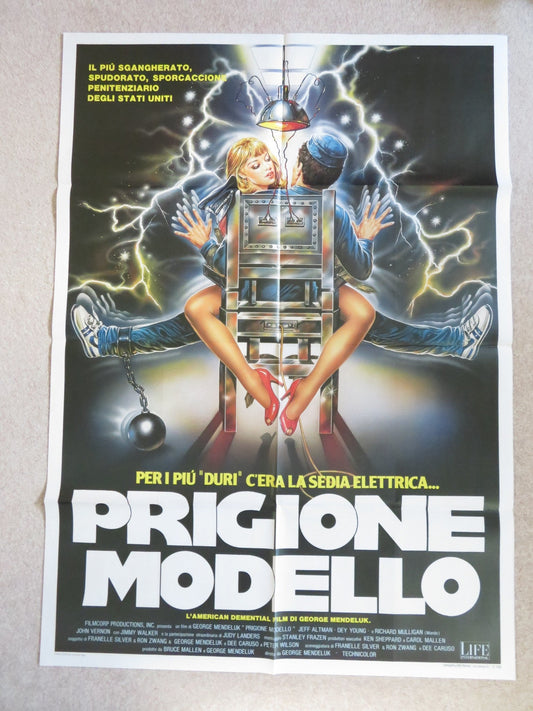 DOIN' TIME ITALIAN 2 FOGLIO POSTER JEFF ALTMAN DEY YOUNG 1985 Rendezvous Cinema Movie posters